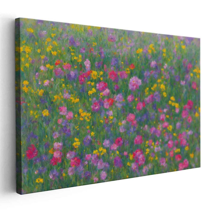 Wild Flowers Oil Painting #105