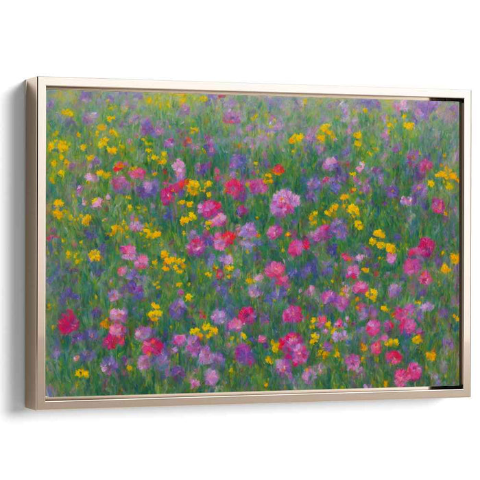 Wild Flowers Oil Painting #105