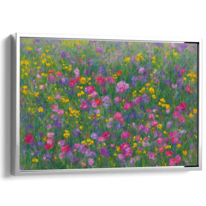 Wild Flowers Oil Painting #105