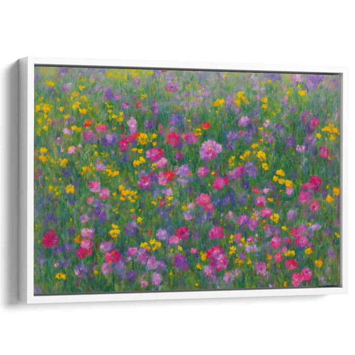 Wild Flowers Oil Painting #105