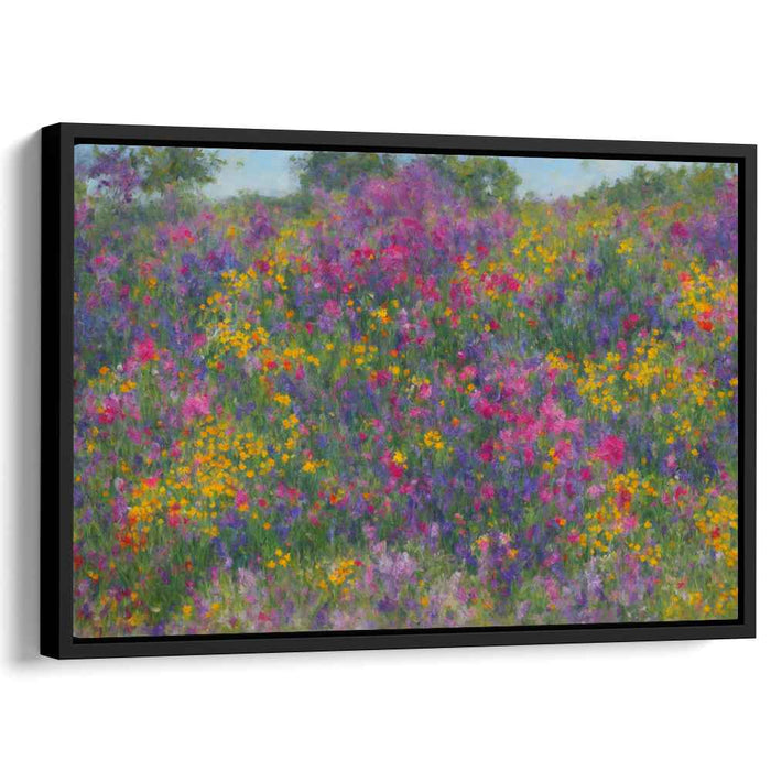 Wild Flowers Oil Painting #107