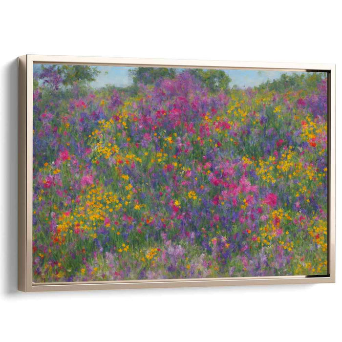 Wild Flowers Oil Painting #107