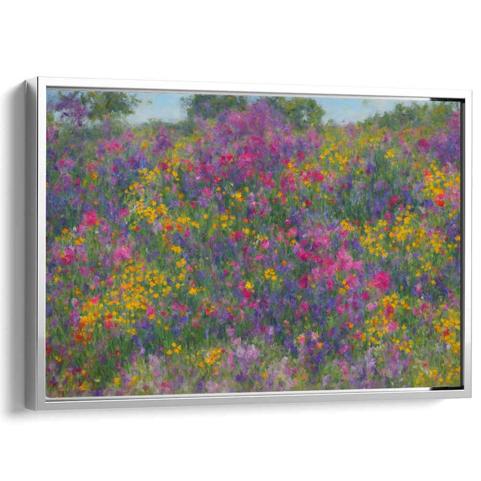 Wild Flowers Oil Painting #107
