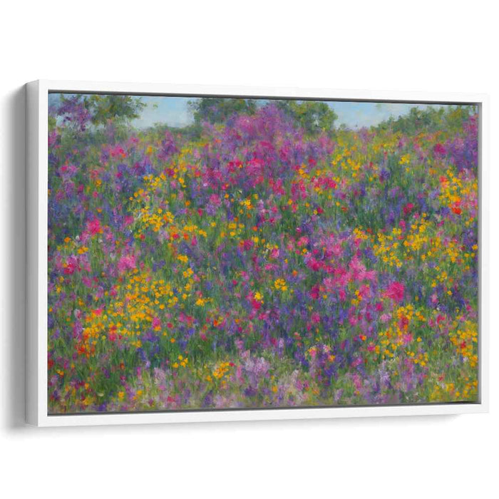 Wild Flowers Oil Painting #107