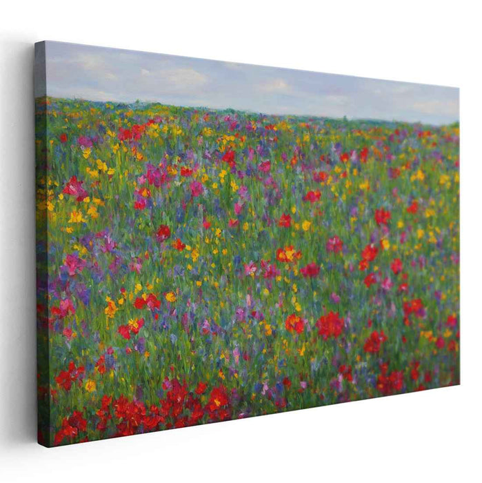 Wild Flowers Oil Painting #115