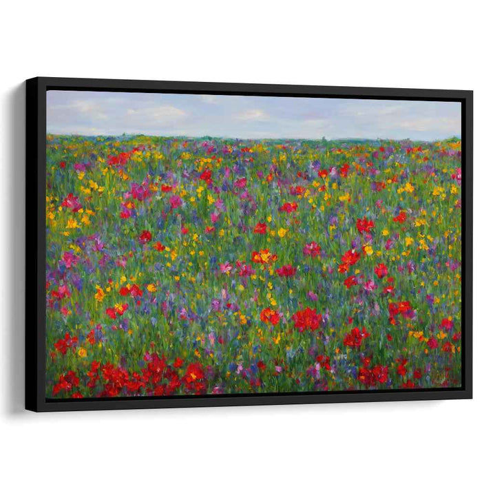 Wild Flowers Oil Painting #115