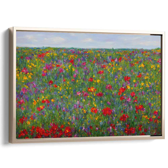 Wild Flowers Oil Painting #115