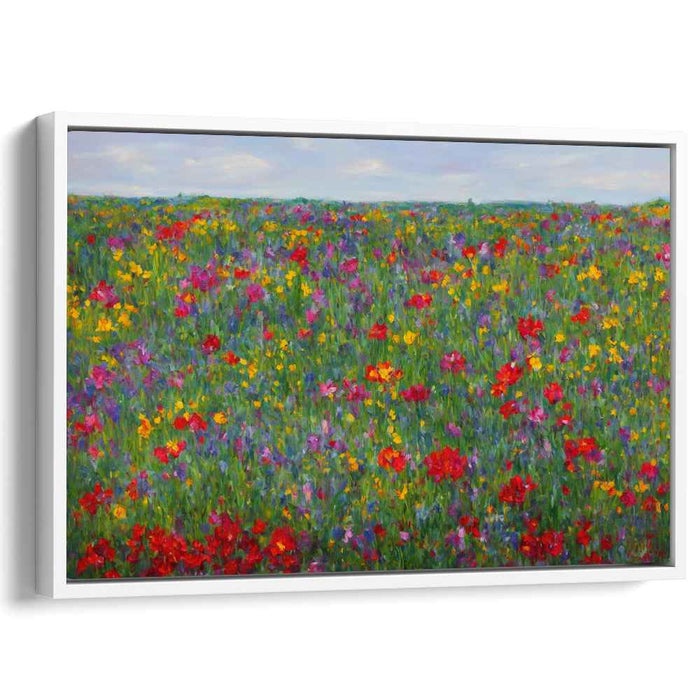 Wild Flowers Oil Painting #115