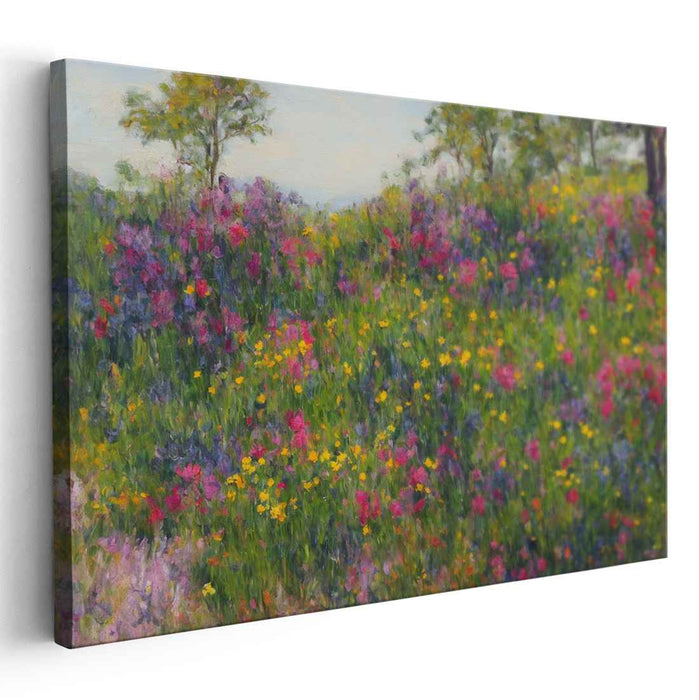Wild Flowers Oil Painting #119