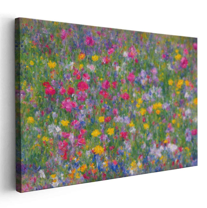 Wild Flowers Oil Painting #126