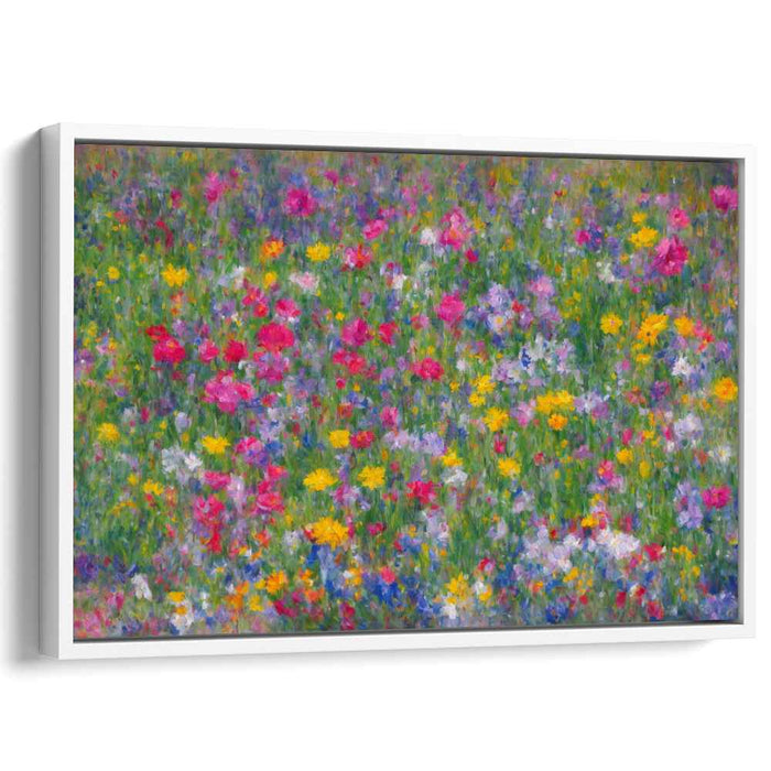 Wild Flowers Oil Painting #126