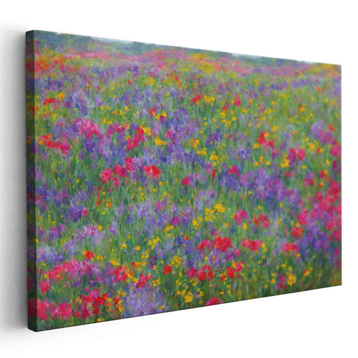 Wild Flowers Oil Painting #127