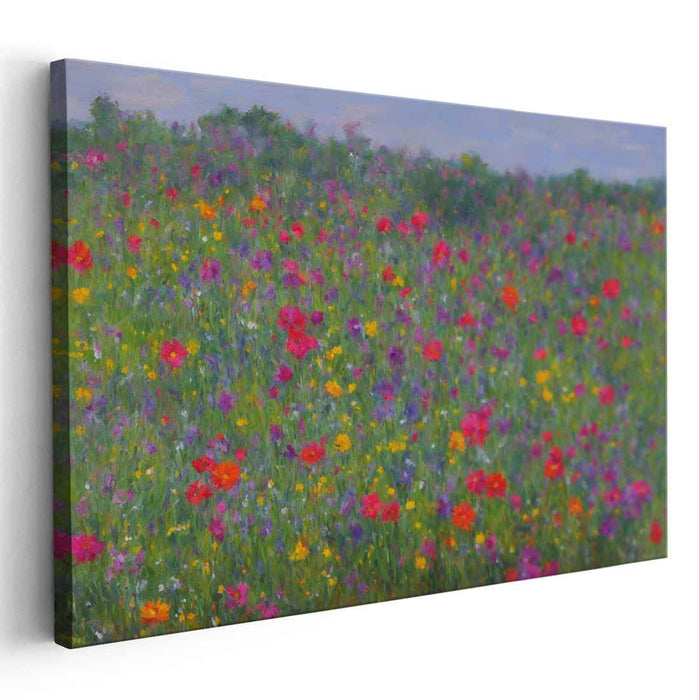 Wild Flowers Oil Painting #129