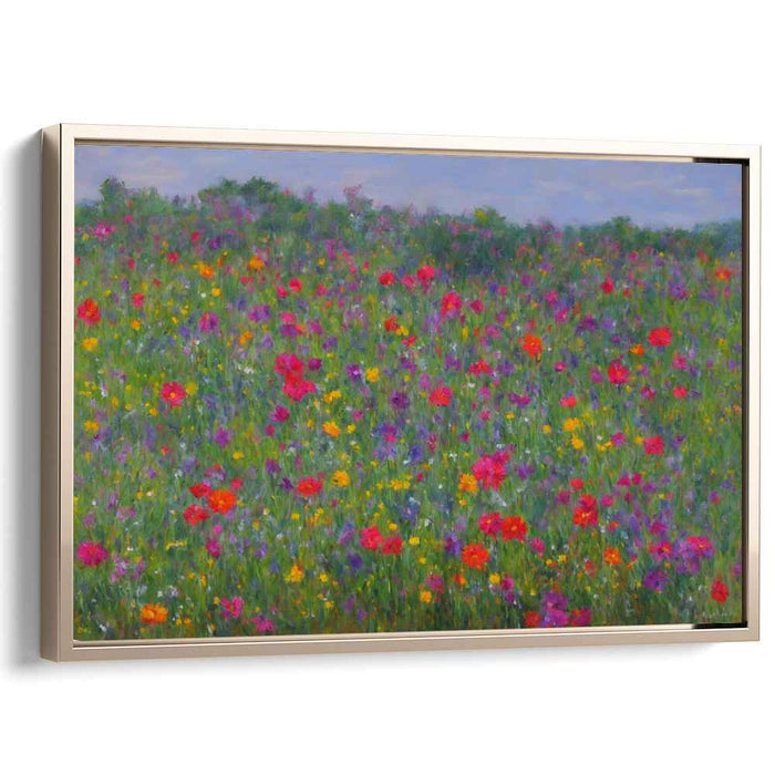 Wild Flowers Oil Painting #129