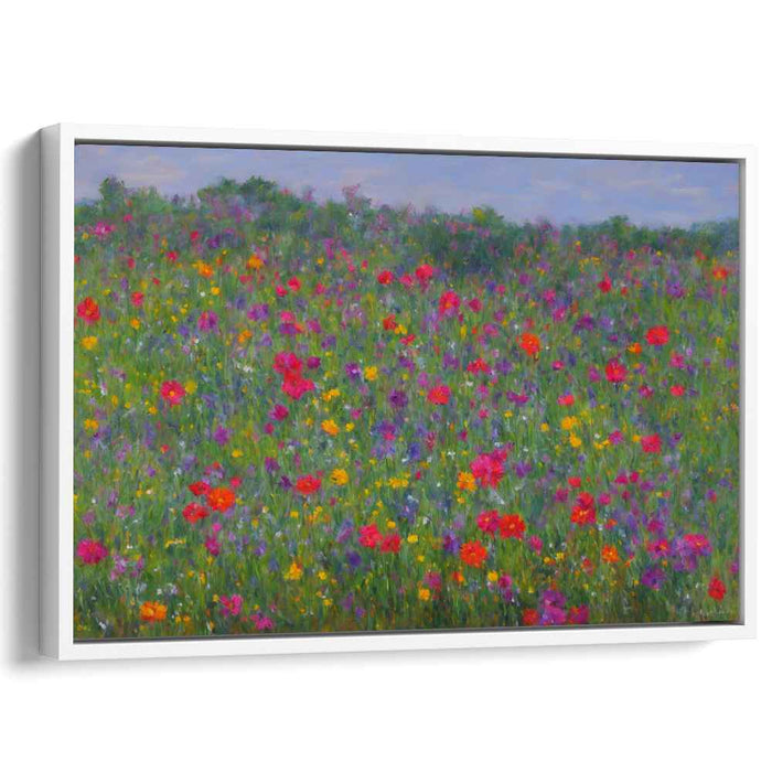 Wild Flowers Oil Painting #129