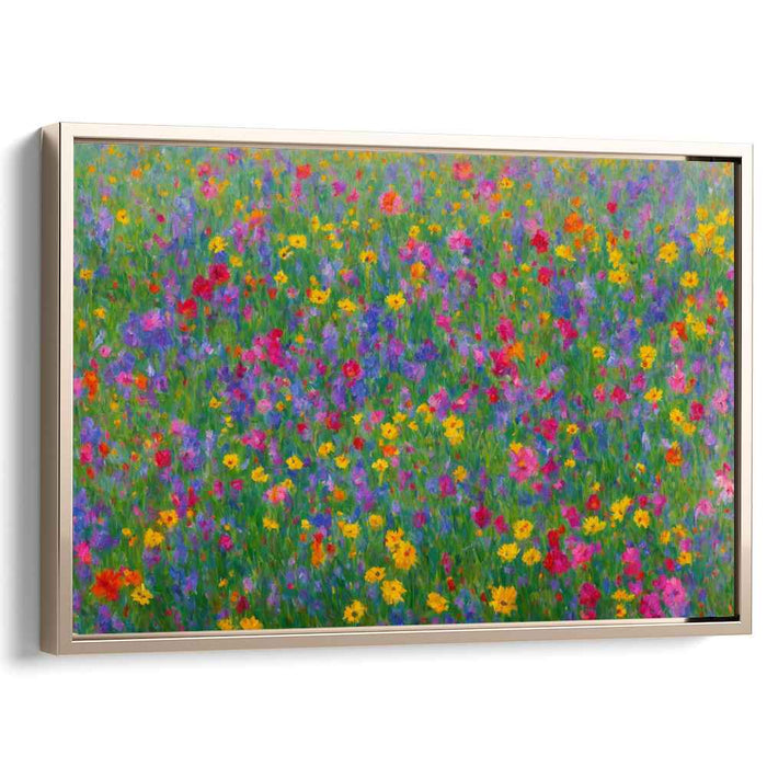 Wild Flowers Oil Painting #133