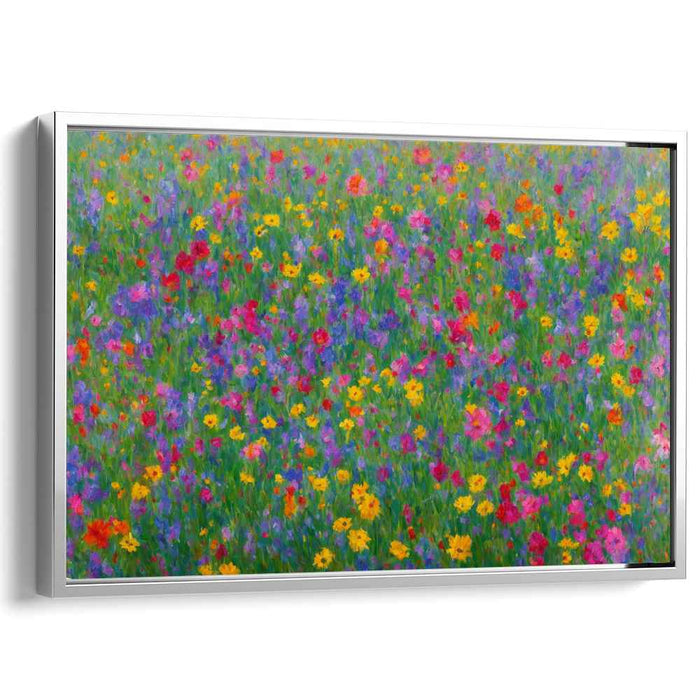Wild Flowers Oil Painting #133