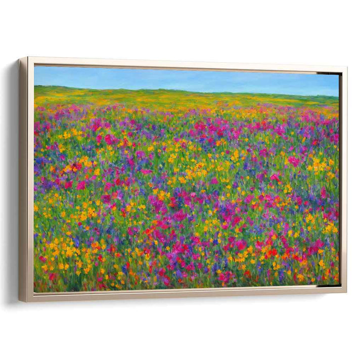 Wild Flowers Oil Painting #138