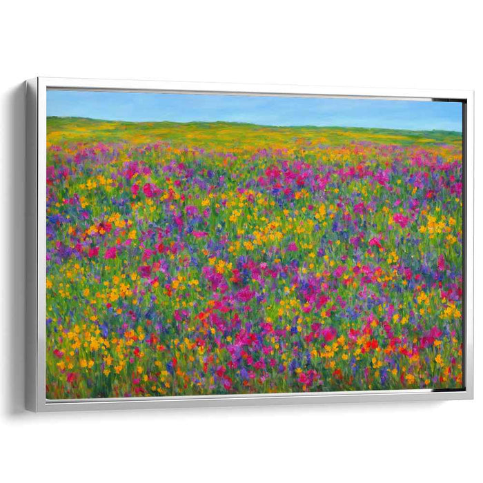 Wild Flowers Oil Painting #138
