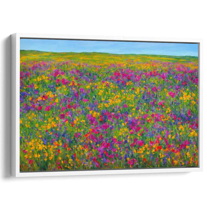Wild Flowers Oil Painting #138