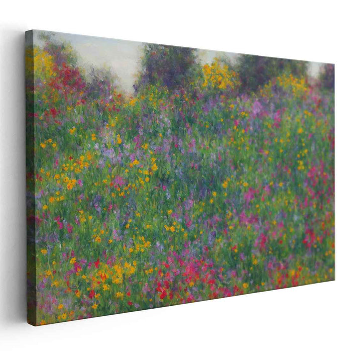 Wild Flowers Oil Painting #139