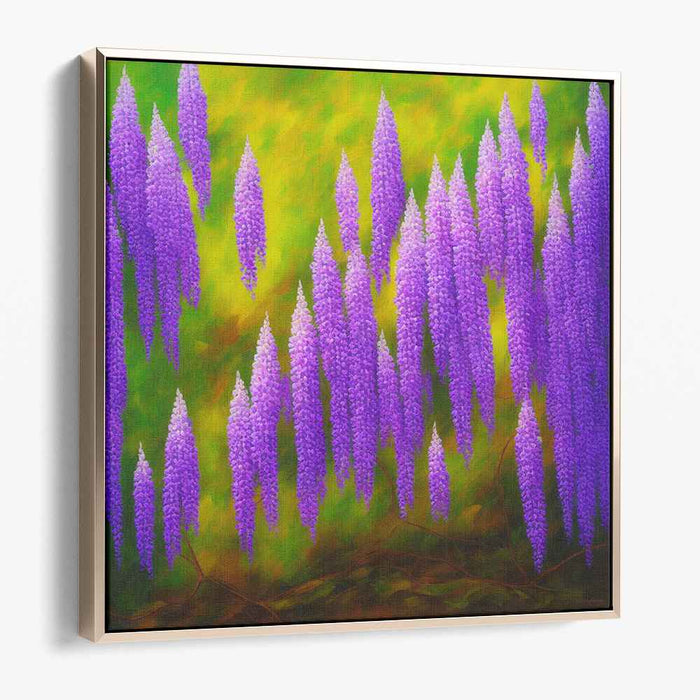 Wisteria Oil Painting #002