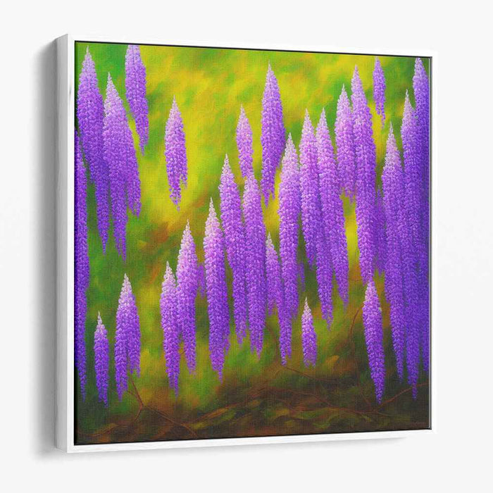 Wisteria Oil Painting #002
