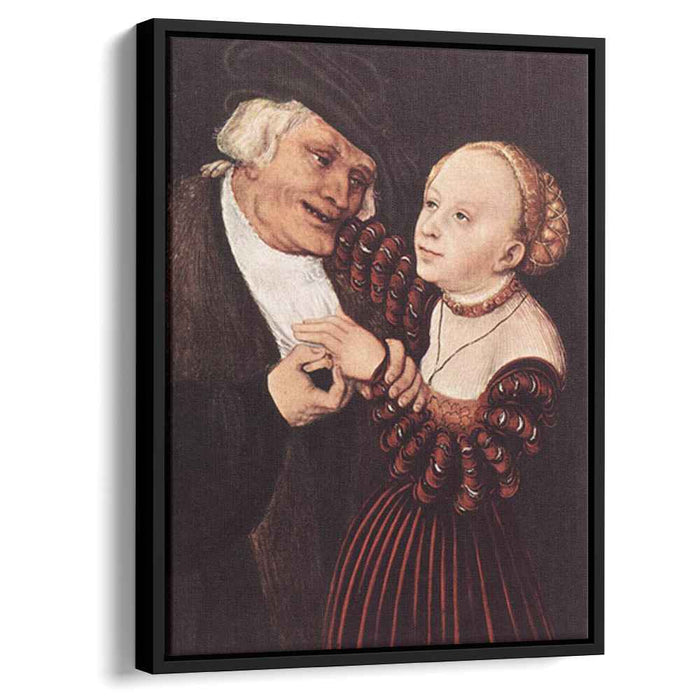 Old Man and Young Woman (1540) by Lucas Cranach the Elder