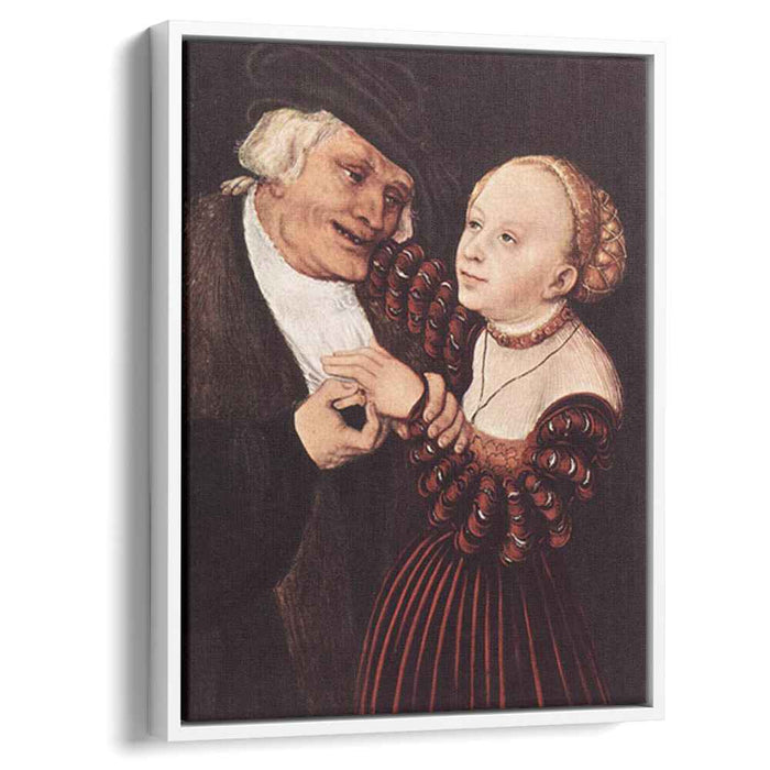 Old Man and Young Woman (1540) by Lucas Cranach the Elder