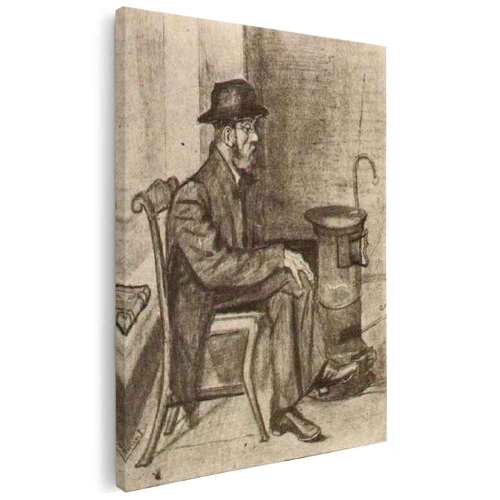 Old Man Warming Himself (1881) by Vincent van Gogh