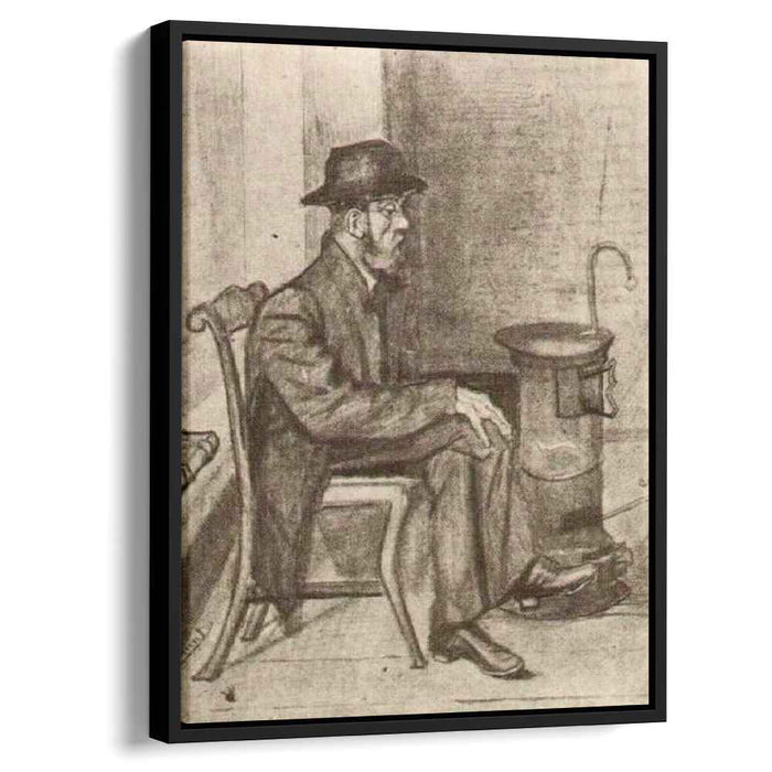 Old Man Warming Himself (1881) by Vincent van Gogh