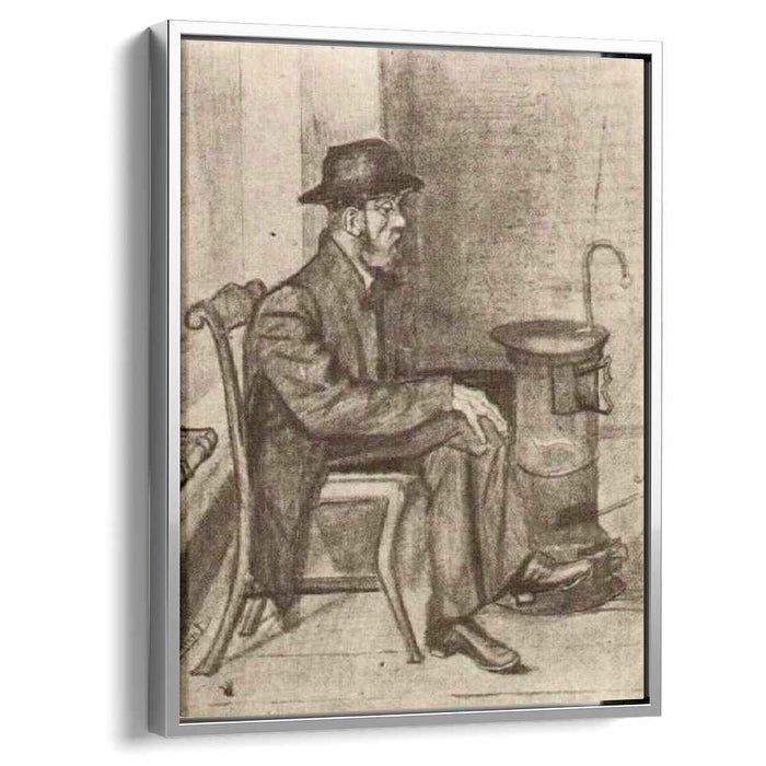 Old Man Warming Himself (1881) by Vincent van Gogh