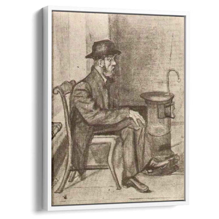 Old Man Warming Himself (1881) by Vincent van Gogh