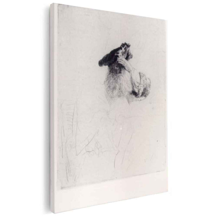 Old Man Shading His Eyes with His Hand (1639) by Rembrandt