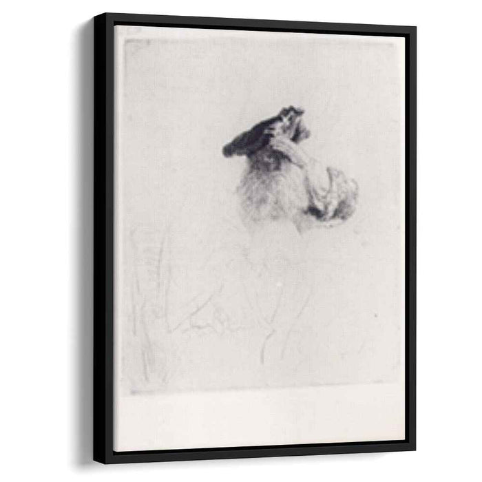 Old Man Shading His Eyes with His Hand (1639) by Rembrandt