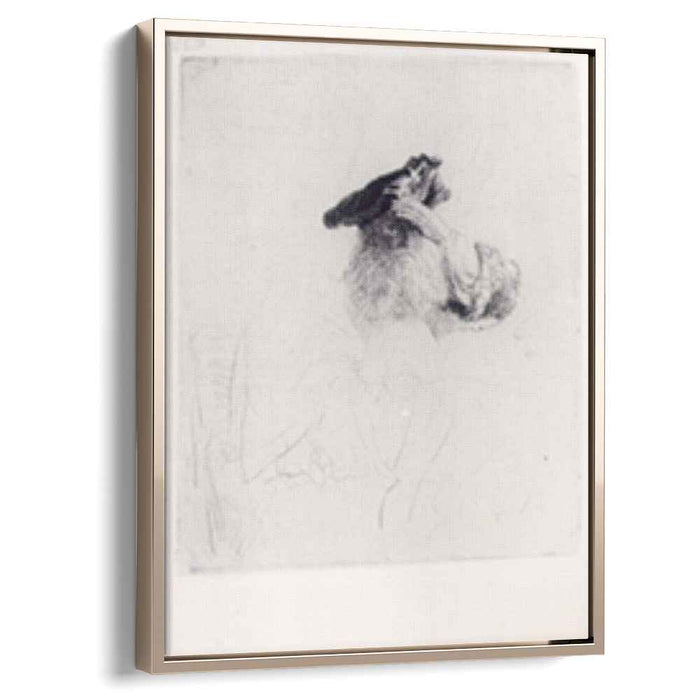 Old Man Shading His Eyes with His Hand (1639) by Rembrandt