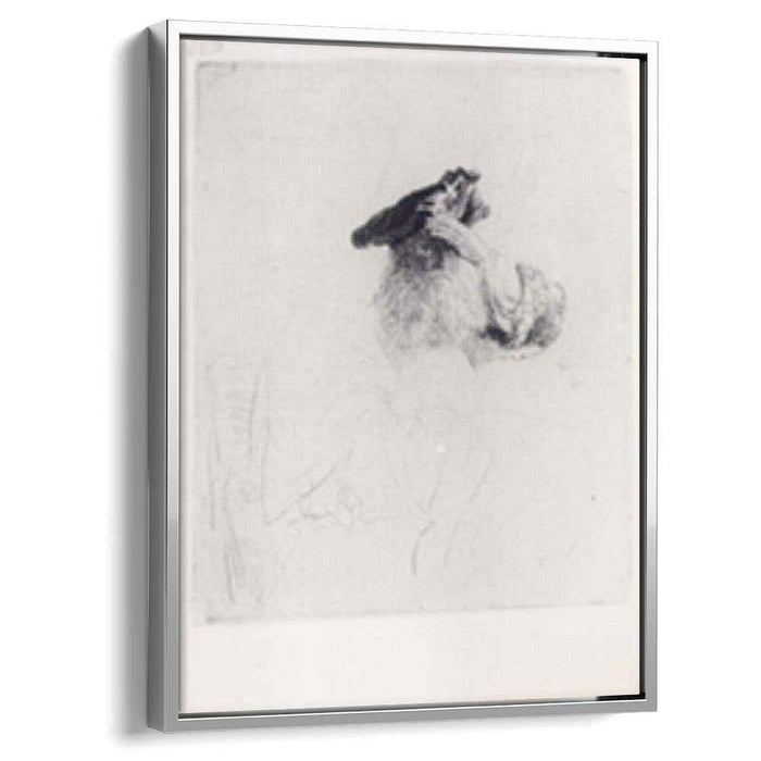 Old Man Shading His Eyes with His Hand (1639) by Rembrandt