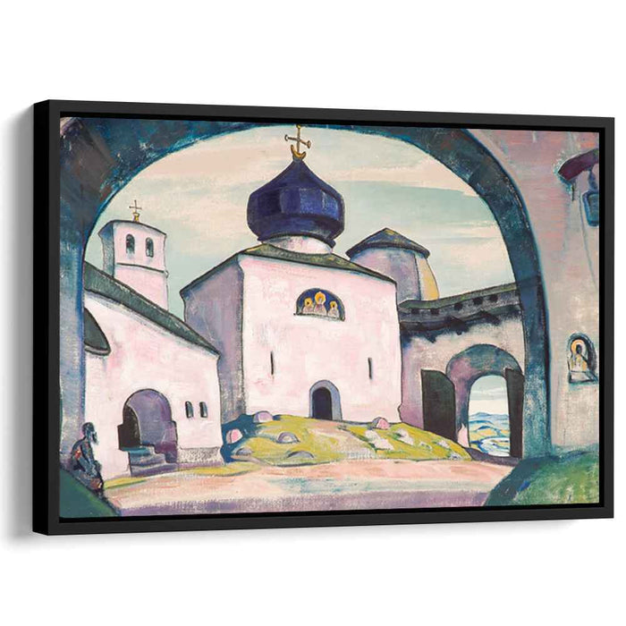 Old Pskov (1922) by Nicholas Roerich