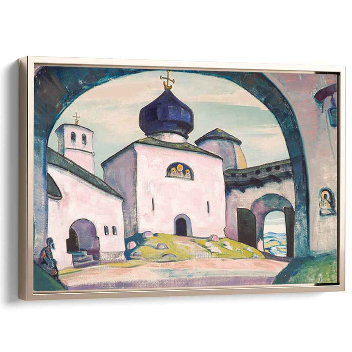 Old Pskov (1922) by Nicholas Roerich