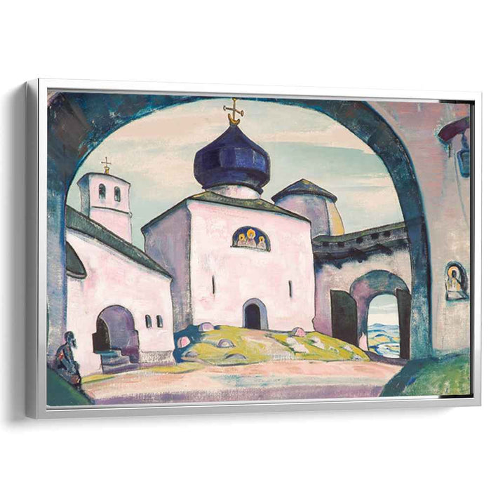 Old Pskov (1922) by Nicholas Roerich
