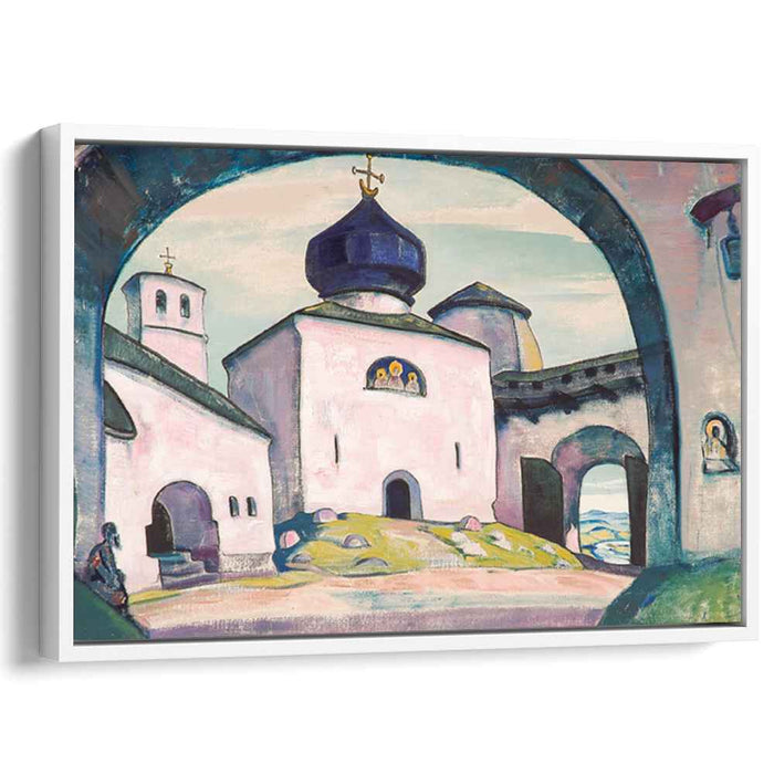 Old Pskov (1922) by Nicholas Roerich