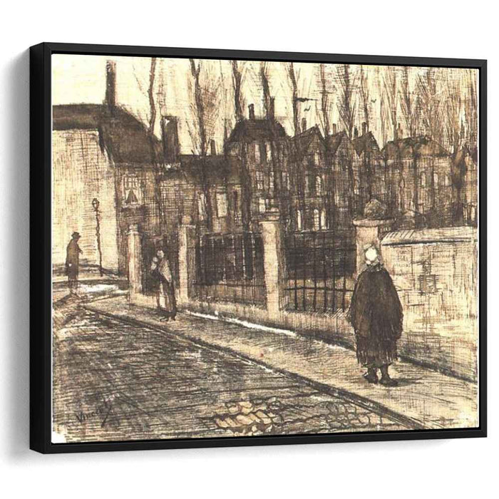 Old Street The Paddemoes (1882) by Vincent van Gogh