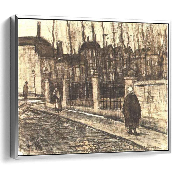 Old Street The Paddemoes (1882) by Vincent van Gogh