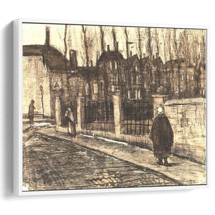 Old Street The Paddemoes (1882) by Vincent van Gogh