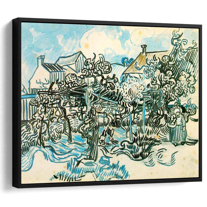 Old Vineyard with Peasant Woman (1890) by Vincent van Gogh