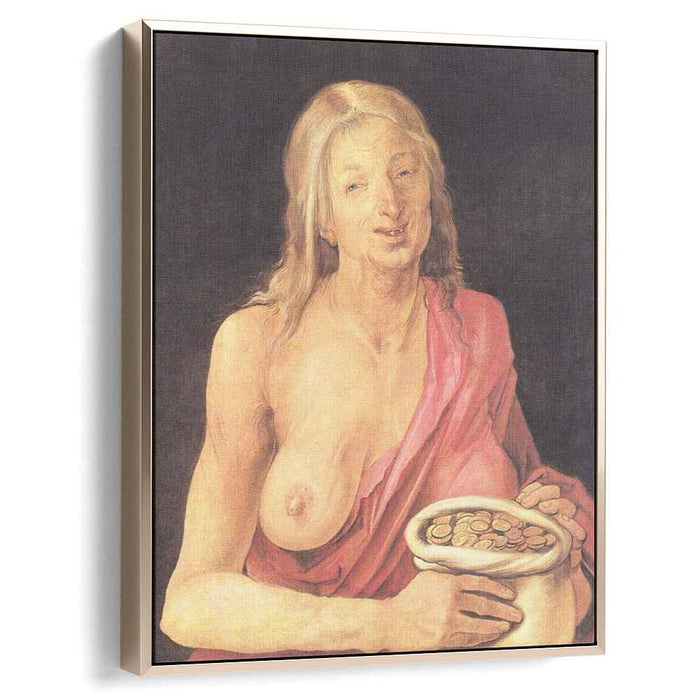 Old with purse (1507) by Albrecht Durer