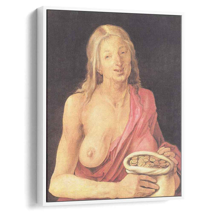 Old with purse (1507) by Albrecht Durer