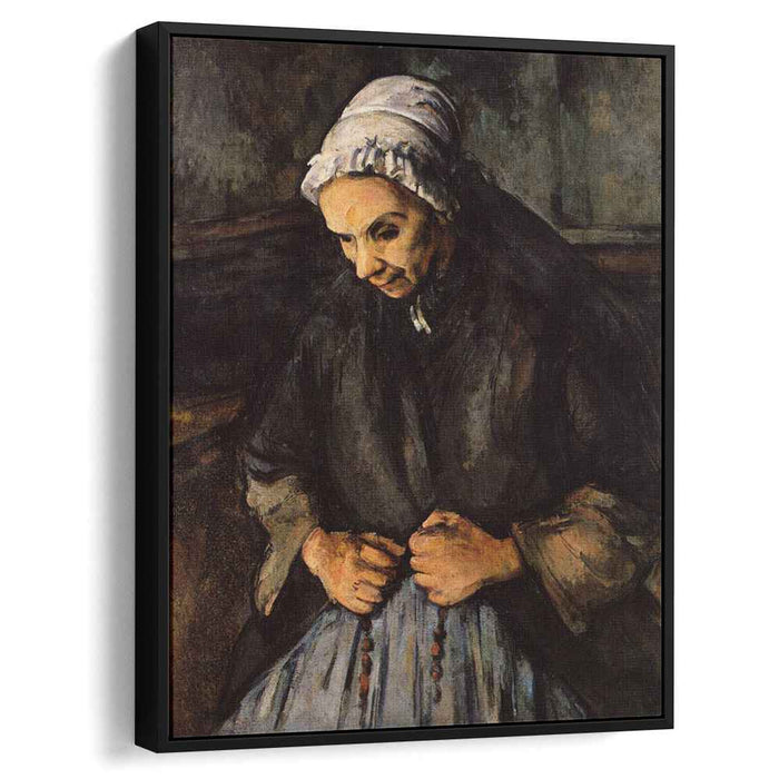 Old Woman with a Rosary (1896) by Paul Cezanne