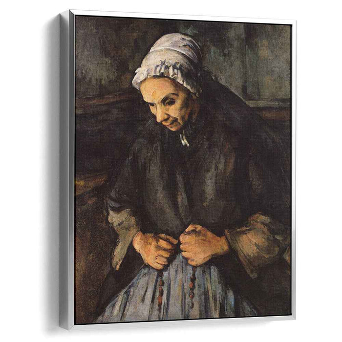 Old Woman with a Rosary (1896) by Paul Cezanne