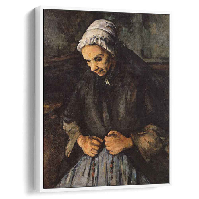 Old Woman with a Rosary (1896) by Paul Cezanne